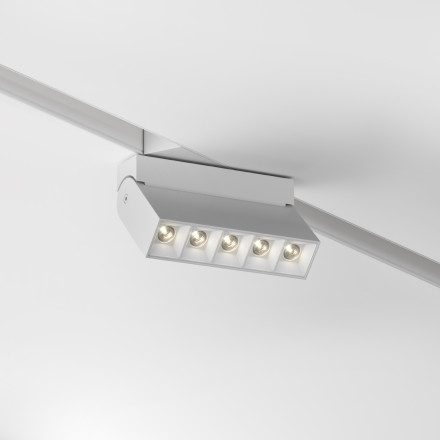 Трековый светильник Technical TR077-2-10W3K-W Maytoni Technical Магнитная трековая система 35мм GRAVITY Points Rot Белый LED 3000