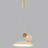 Подвесной светильник 6625/20L HIGHTECH Odeon Light беж/золотой/металл/травертин/акрил IP20 LED 20W 3000K 220V TRAVERTINO