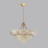 Люстра 5048/16 HALL Odeon Light золото/прозрачный/янтарный/металл/хрусталь/стекло Люстра E14 16*40W PAROTI