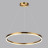 Светильник подвесной 6531/50L LEDIO Lumion латунь Светильник подвесной LED 50W 3000-6000K 1966Лм 220V ECHO