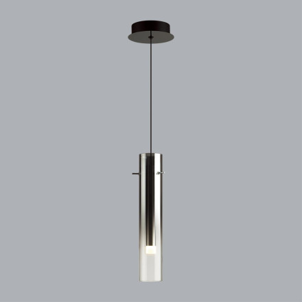 Подвес 5062/5L PENDANT Odeon Light черный/темн.хром/металл/стекло Подвес LED 5W 3000K SHINY