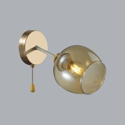Бра 5650/1W COMFI Lumion белый, золотой Бра E27 1*60W 220V ODELL