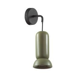 Бра 5054/1WB PENDANT Odeon Light черный/зеленый/металл/керамика Бра GU10 LED 4W KERAMA
