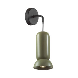 Бра 5054/1WB PENDANT Odeon Light черный/зеленый/металл/керамика Бра GU10 LED 4W KERAMA