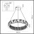 Люстра 5072/80L HALL Odeon Light золото/прозрачный/белый/металл/хрусталь/алебастр Люстра LED 80W 3700K CROSSA