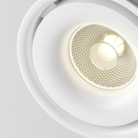 Трековый светильник Technical TR084-1-15W3K-W Maytoni Technical Однофазная трековая система UNITY Yin Белый LED 3000
