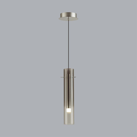 Подвес 5062/5LA PENDANT Odeon Light серебристый/дымчатый/металл/стекло Подвес LED 5W 3000K SHINY