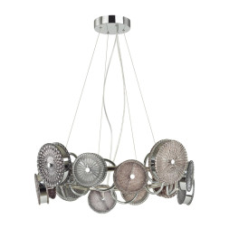 Люстра 5416/95L L-VISION Odeon Light EXCLUSIVE хром/разноцветный/металл/стекло Люстра LED 95W 4000K 6400lm CARAMELLA