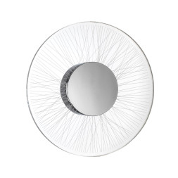 Настенный светильник 6628/9WL MIDCENT Odeon Light полированный хром/металл/акрил IP20 LED 9W 3000K 220V SOLARIS