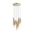 Люстра каскадная 5061/32LB PENDANT Odeon Light золотой/янтарный/металл/стекло Люстра каскадная LED 7*4W 3000K SHINY