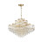 Люстра 5073/25 HALL Odeon Light золото/прозрачный/металл/хрусталь Люстра E14 25*40W WAYTA