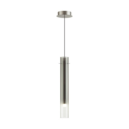 Подвес 5061/5LA PENDANT Odeon Light серебристый/дымчатый/металл/стекло Подвес LED 4W 3000K SHINY