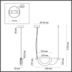 Подвесной светильник Colle 4358/20L Odeon Light
