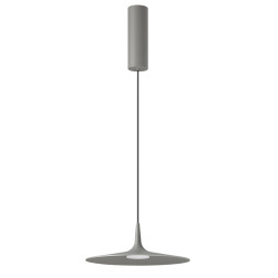 Уличные 7038/12L HIGHTECH ODL25 169 серый/металл/акрил Подвесной светильник IP20 LED 12W 3000K AC90-260V SOMBRA