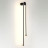 Настенный светильник 6633/18WL HIGHTECH Odeon Light металл/черный/акрил Настенный светильник IP20 LED 18W 3000K 220V MEMFI