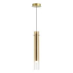 Подвес 5061/5LB PENDANT Odeon Light золотой/янтарный/металл/стекло Подвес LED 4W 3000K SHINY