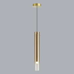 Подвес 5061/5LB PENDANT Odeon Light золотой/янтарный/металл/стекло Подвес LED 4W 3000K SHINY