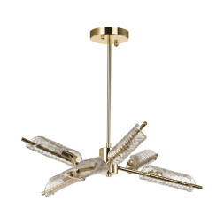 Люстра потолочная 6537/6C MODERNI Lumion золотой Люстра потолочная G9 6*25W 220V GEORGIA