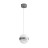 Подвес 5037/9L L-VISION Odeon Light никель/прозрачн/молочный/металл/акрил Подвес LED 9W 4000K 480лм RONI