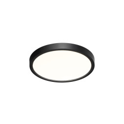 Настенно-потолочный светильник 7660/18L MITRA LED Sonex пластик/белый/черный LED 18Вт 3000/4000K D230 IP40 ALFA BLACK