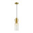 Подвес 5057/1A PENDANT Odeon Light золотой/янтарный/металл/стекло Подвес E27 1*40W SCROW