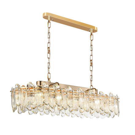 Люстра 5069/12 HALL Odeon Light золото/прозрачный/металл/хрусталь Люстра E14 12*40W BULLON