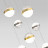 Люстра каскадная 5037/84L L-VISION Odeon Light ант.бронза/никель/прозрачн/молочный/металл/акрил LED 84W 4000K 4800лм RONI