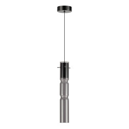 Подвес 5059/5L PENDANT Odeon Light черный/дымчатый/металл/стекло Подвес LED 5W 3000K SCROW