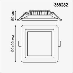 Точечный светильник Joia 358282 Novotech