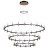 Подвесная люстра Candel 5009/204L Odeon Light