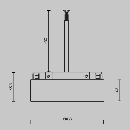 Блок питания Technical TRA172DR-100W-B Maytoni Technical Блоки питания 48В Power Supply Basity Черный 0
