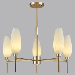 Люстра потолочная 6518/5C MODERNI Lumion золотой Люстра потолочная G9 5*40W 220V SHIVON