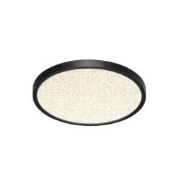 Настенно-потолочный светильник 7662/24L MITRA LED Sonex пластик/белый/черный LED 24Вт 3000/4000K D300 IP40 OMEGA BLACK