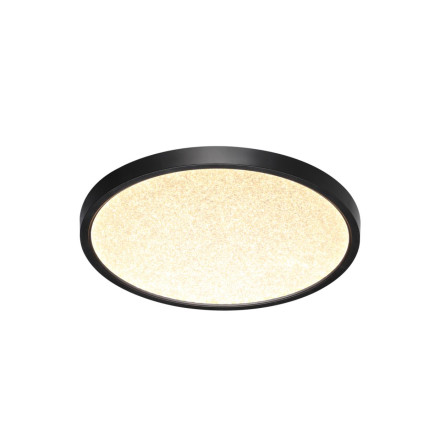 Настенно-потолочный светильник 7662/24L MITRA LED Sonex пластик/белый/черный LED 24Вт 3000/4000K D300 IP40 OMEGA BLACK