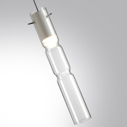 Подвес 5059/5LB PENDANT Odeon Light белый/прозрачный/металл/стекло Подвес LED 5W 3000K SCROW