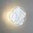 Настенный светильник 6614/8WL HIGHTECH Odeon Light белый/гипс/акрил/прозр. стекло IP20 LED 8W 3000K 220V FIORE