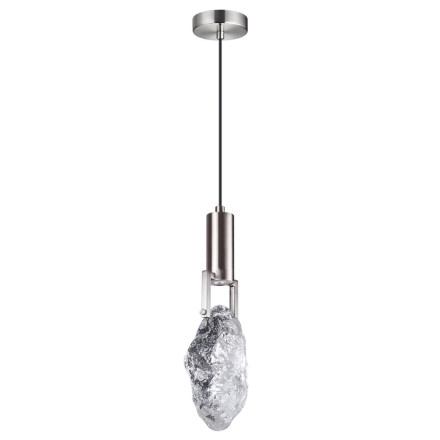 Подвесной светильник 6696/5L MIDCENT Odeon Light матовый никель/металл/стекло IP20 LED 5W 200Лм 3000K LIA