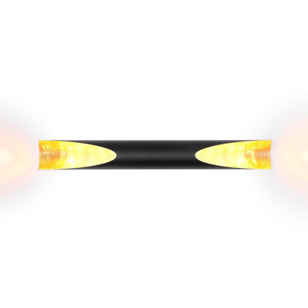 Настенный светильник 6671/16WL HIGHTECH Odeon Light металл/черный с золотым фольгированием LED 16W 3000К WHITNEY