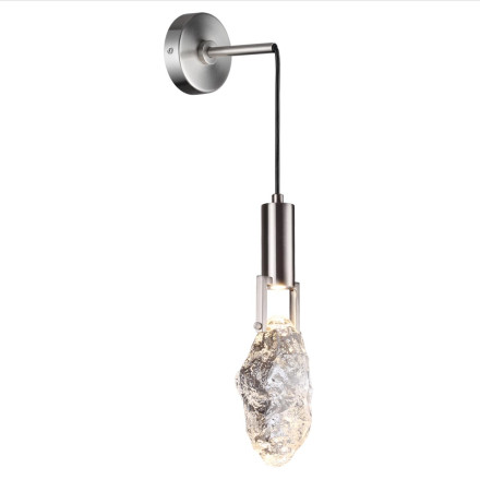 Настенный светильник 6696/5WL MIDCENT Odeon Light матовый никель/металл/стекло IP20 LED 5W 200Лм 3000K LIA