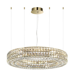 Люстра 4926/85L L-VISION Odeon Light золото/металл/хрусталь Люстра LED 85W 4000K 5074Лм PANTA