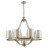 Люстра 6524/9 COUNTY Lumion античная латунь Люстра E27 9*60W 220V RIVERLY