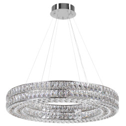 Люстра 4927/85L L-VISION Odeon Light хром/металл/хрусталь Люстра LED 85W 4000K 5074Лм PANTA