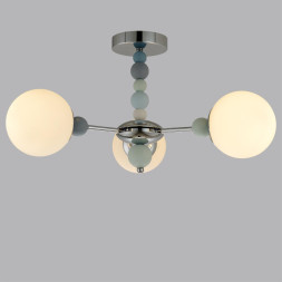 Люстра потолочная 6525/3C MODERNI Lumion хром Люстра потолочная E14 3*40W 220V SUNDAY