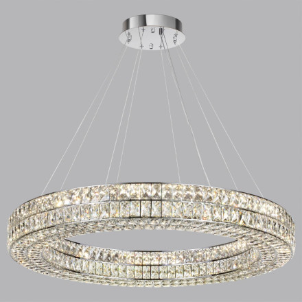 Люстра 4927/98L L-VISION Odeon Light хром/металл/хрусталь Люстра LED 98W 4000K 5850Лм PANTA