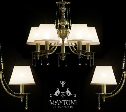 Подвесная люстра Rapsodi RC305-PL-05-R Maytoni