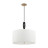 Люстра 5424/5 MODERN Odeon Light EXCLUSIVE золотой/черный/белый/металл/керамика/ткань Люстра E14 5*40W POLLEN