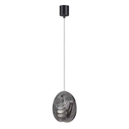 Подвес 5038/1 MODERN Odeon Light черный/дымчатый/металл/стекло Подвес G9 1*40W MUSSELS