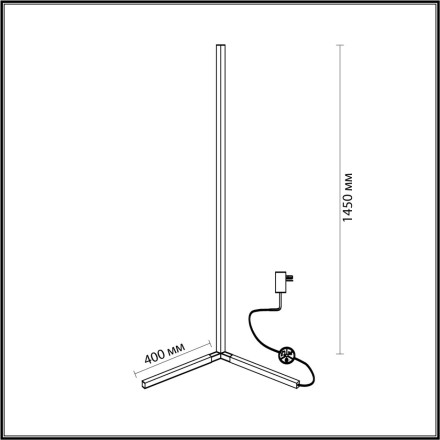 Торшер Fillini 4335/6FL Odeon Light