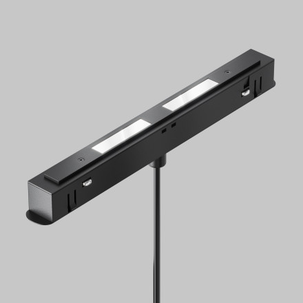 Трековый светильник Technical TR123-2-15W4K-B Maytoni Technical Магнитная трековая система 23мм EXILITY Plato Черный LED 4000