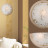 Бра 056 GL-WOOD SN 112 Бра стекло/белое/кремовый E27 1*100Вт 360х180 PROVENCE CREMA